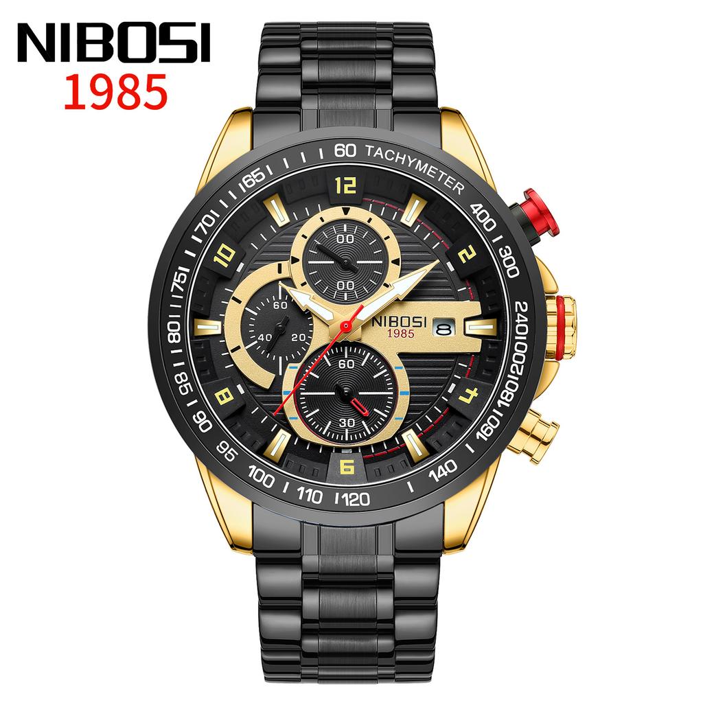 Fashion Large Dial Men'S Watch, Furnace Vacuum Plated Stainless Steel With Quartz Watch Men