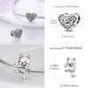 New 925 Silver Charm Bead Fit Original Bracelet Charms for Women Necklace DIY Jewelry Gift