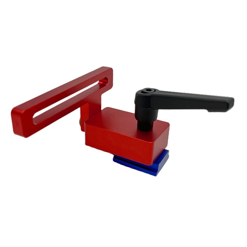 Standard T-track 30 Type Miter Track Stop With Lock Sliding Connector  Woodworking Tools