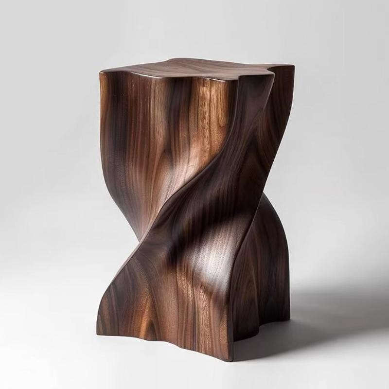 Wooden Coffee Table Simple Creative Side Table Living Room Decoration Tea Tables Corner  Lounge Stool Aesthetic Home Furniture