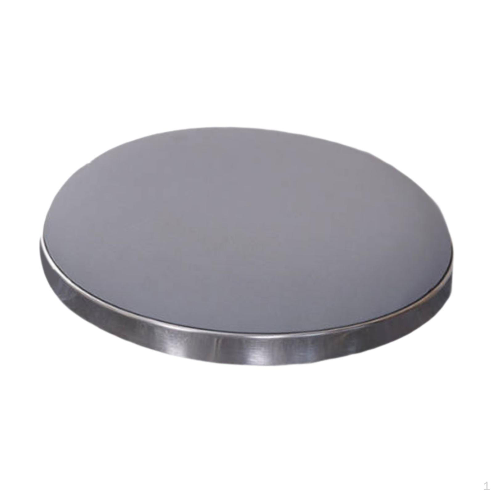 

Barstool Seat Cushion PU Leather Duty Round Chair Accessory Seats Replacement for серый