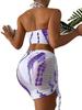 2022 Sexy Printed Three-Piece Bikini Swimwear for Women