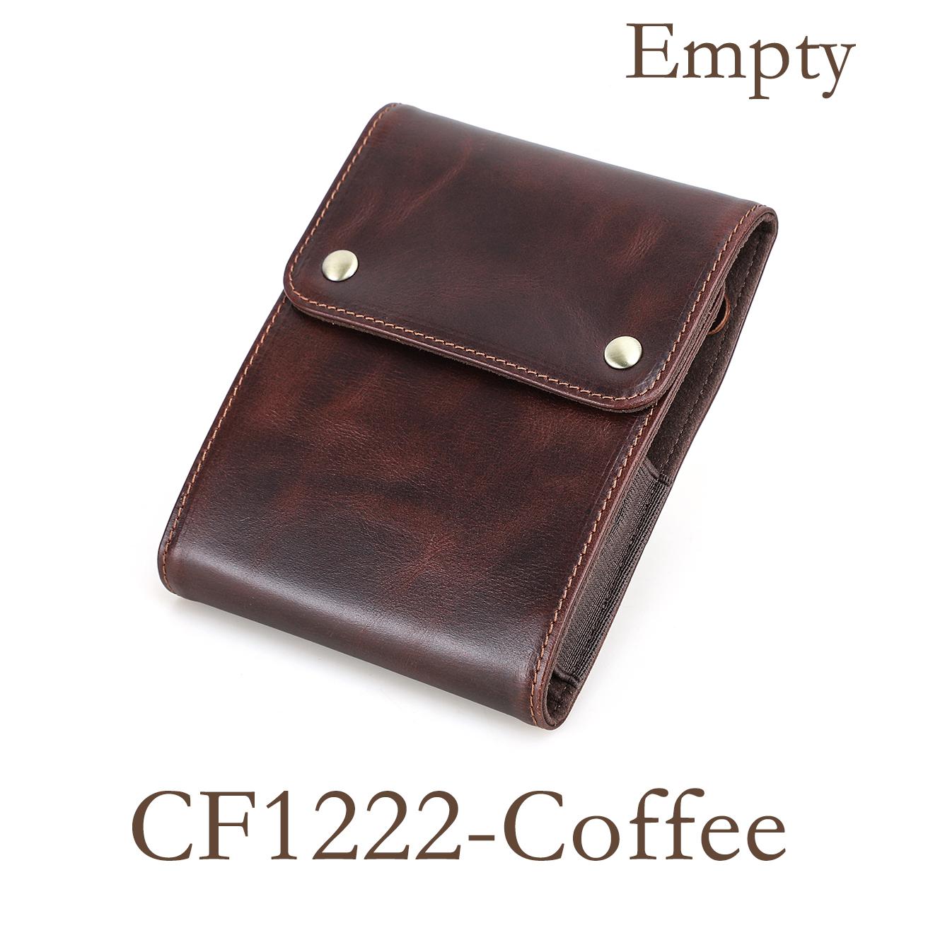 Handmade Travel Watch Storage Pouch Tri-fold Full Grain Leather Organizer Holder 2 Watch Leather Pouch Pocket Size CF1222