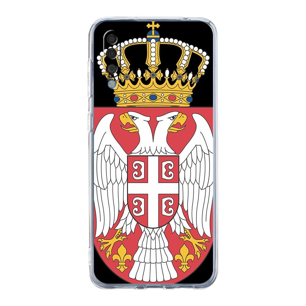 

Phone Case For Samsung A26 A36 A56 A54 A52 A50 A70 A30 A40 A20E A12 A14 A16 A22 A24 A42 A34 A32 5G A04s A06 Cover Serbia Flag Samsung A36