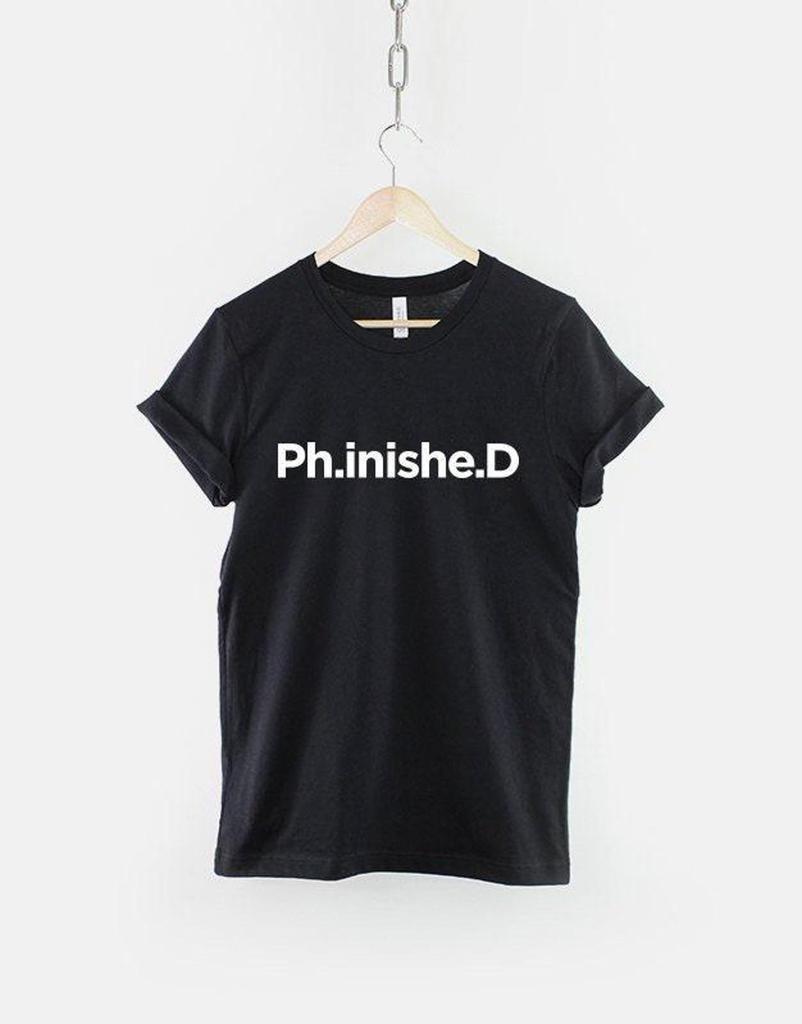 Over Educated Shirt, Funny PhD Graduation T Shirt, Intelligent Humor Graphic Tee, Gift for Graduate