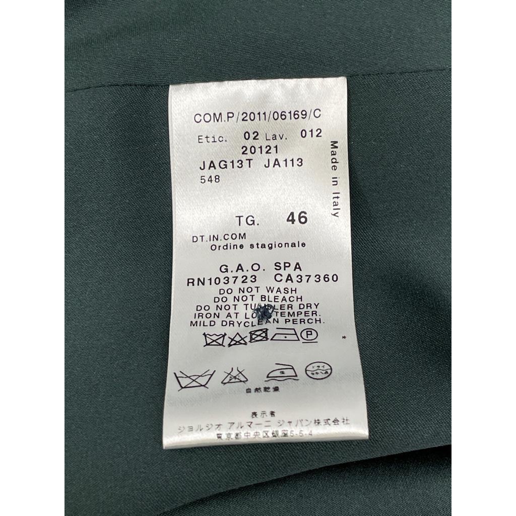 Giorgio Armani Green 2011 JAG13T JA113 Silk Jacket Jacket 46 greenUsed
