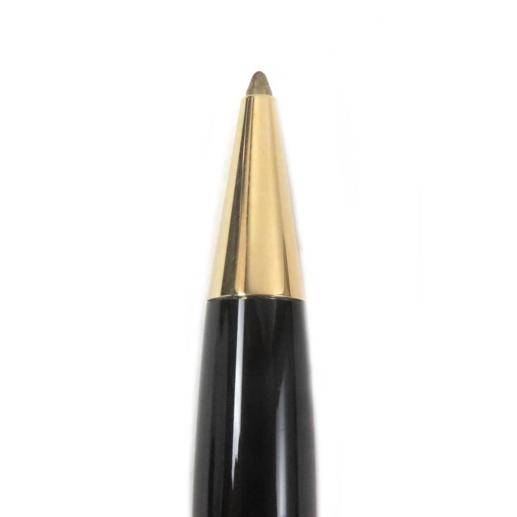 Montblanc Ballpoint Pen Meisterstück Classic Twist Style Black Gold Mens Used