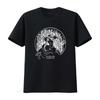 Gothic Line Art Our Lady Of The Underground Mystical Forest Wounisex Print Casual T Shirt Vintage Washed Designer Clothes