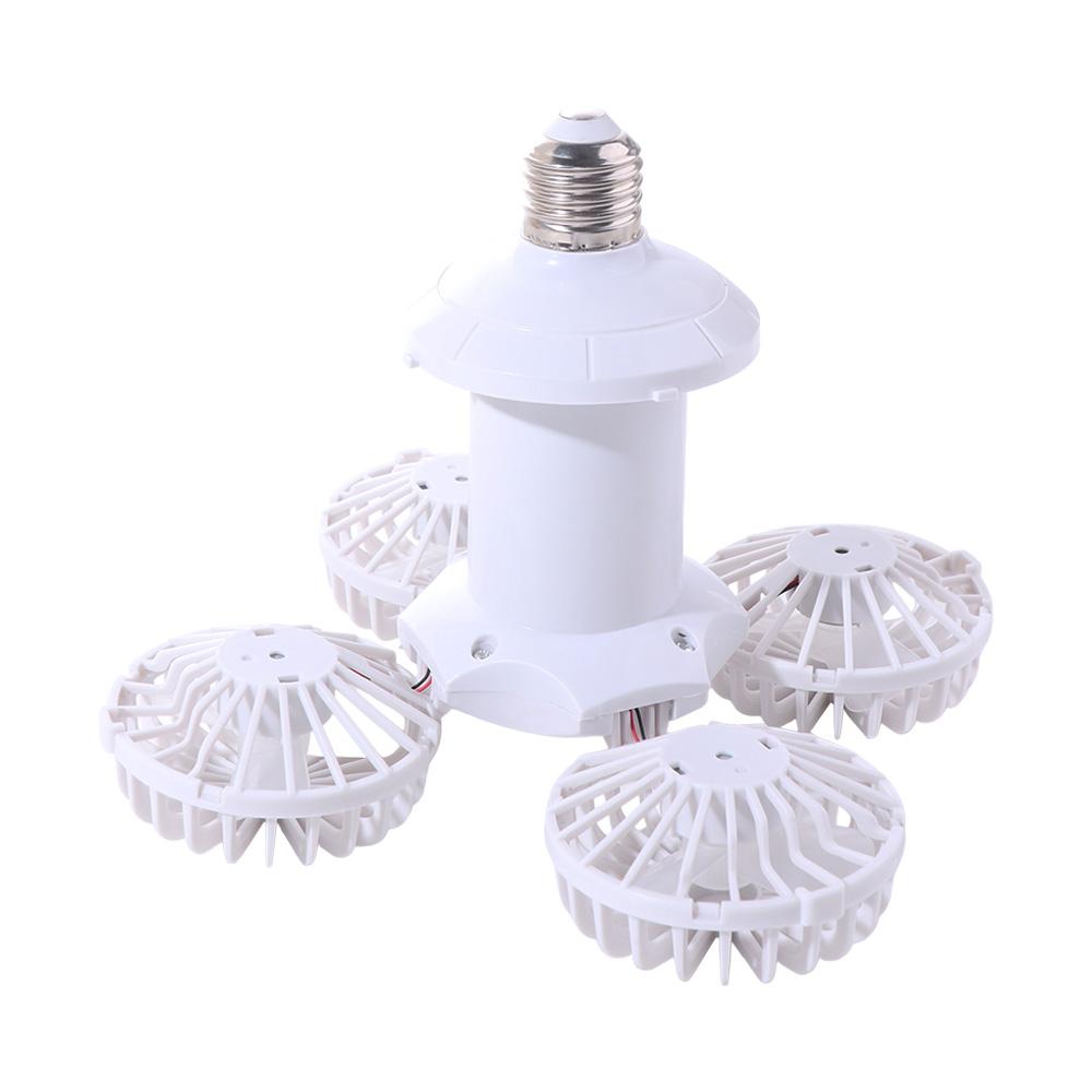 Wind Speed Adjustable LED Ceiling Fan Light 3 Lighting Modes Electric Cordless Fan  Bedroom