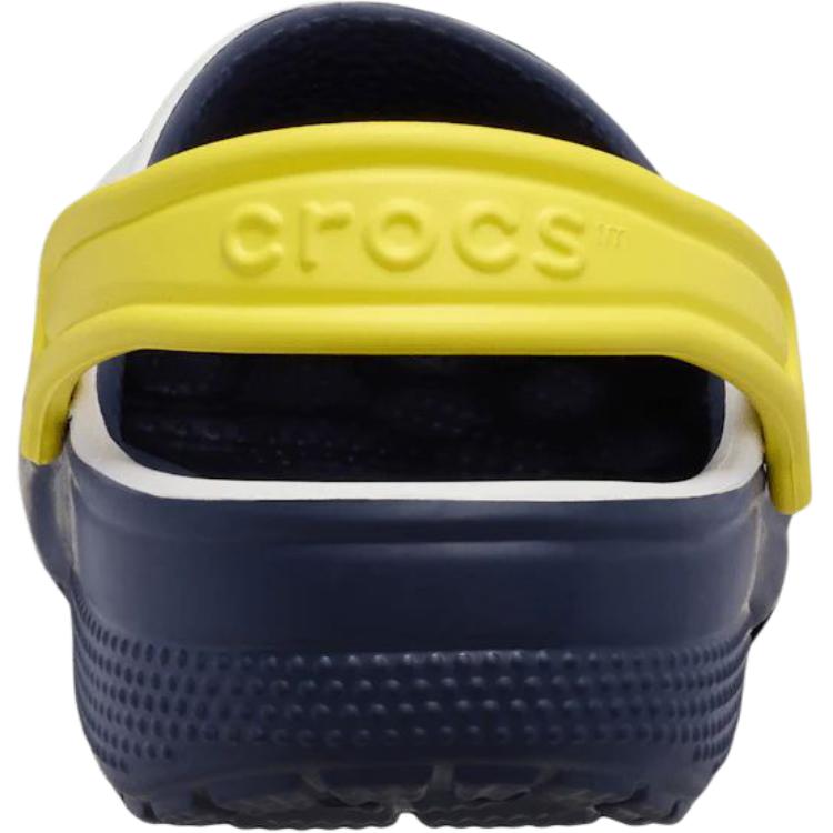 Crocs Classic Clog Comfortable Supportive Low Top Kids Sandals Kids Sandals White Yellow 211258-100