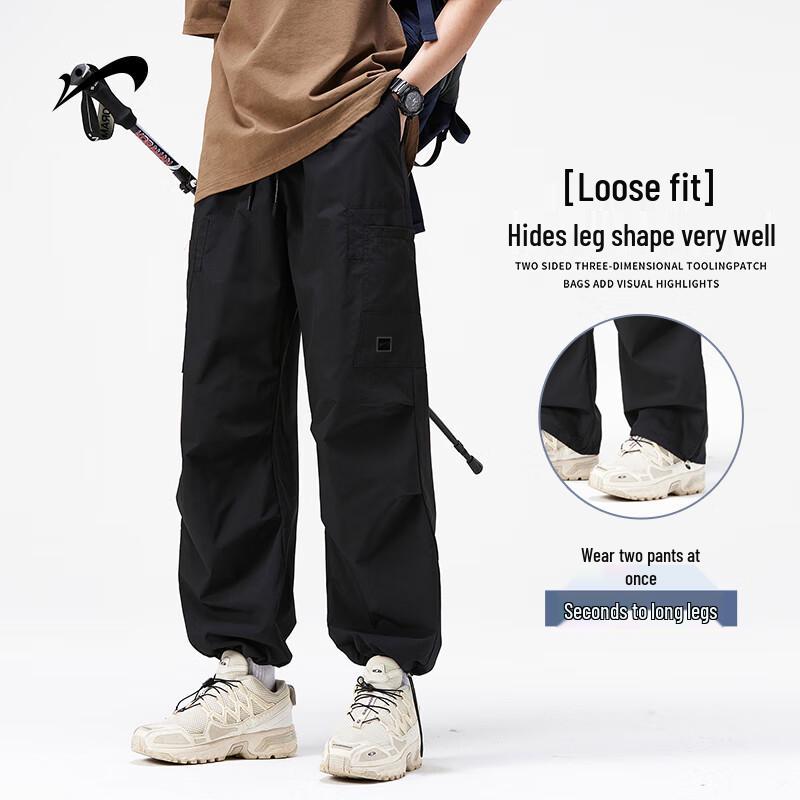 

Guirenniao Men s Outdoor Straight-Leg Cargo Pants 3XL