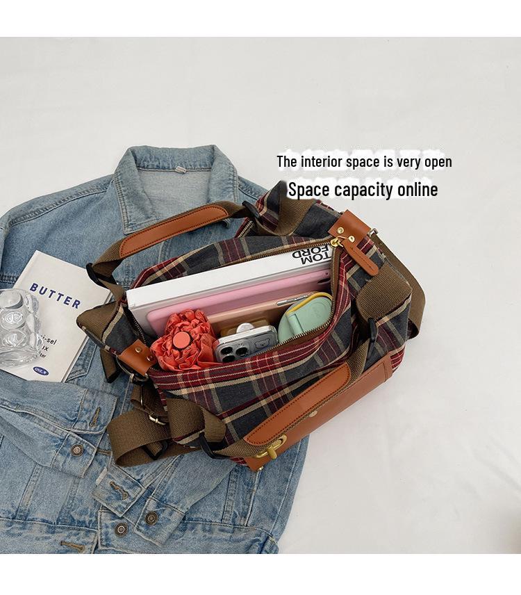 Rucsac Retro de Damă cu Capacitate Mare, Geantă de Mână pentru Timp Liber și Călătorii