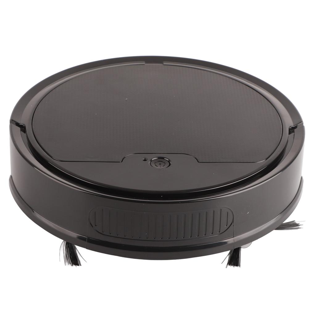 Sweeping Robot Intelligent Household Mini Robotic Vacuum Cleaner with APP Control Black