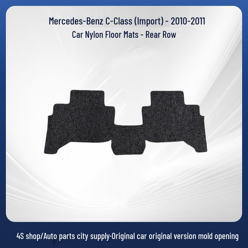 2010-2011 Mercedes-Benz C Sınıfı Modelleri için Naylon Oto Paspasları