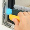 Cleaning Brush Multi-Functional Scrubbing Scraper Plastic Handle Ergonomic Grip Kitchen Toilet Cleaning Bottle Brush