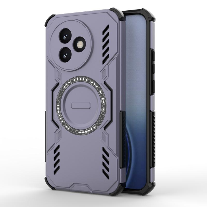 

For Xiaomi Redmi K80 Ultra Case Shockproof Magnetic Adsorption Durable PC+TPU Heat Dissipation Bumper Cover for Redmi K80 Ultra Redmi K80 Ultra
