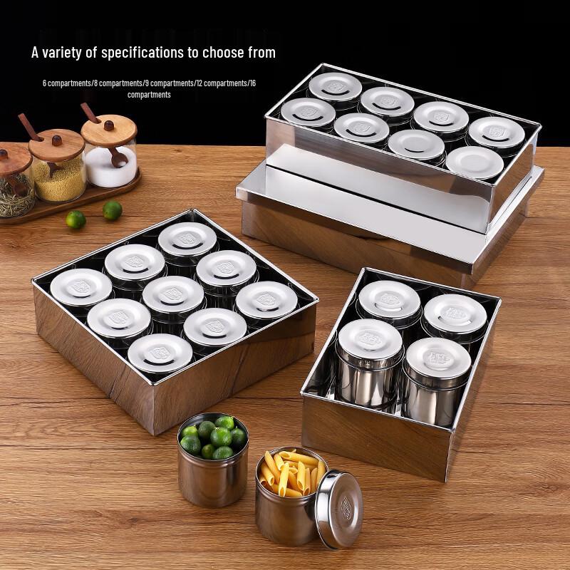 Stainless Steel Food Sample Storage Box