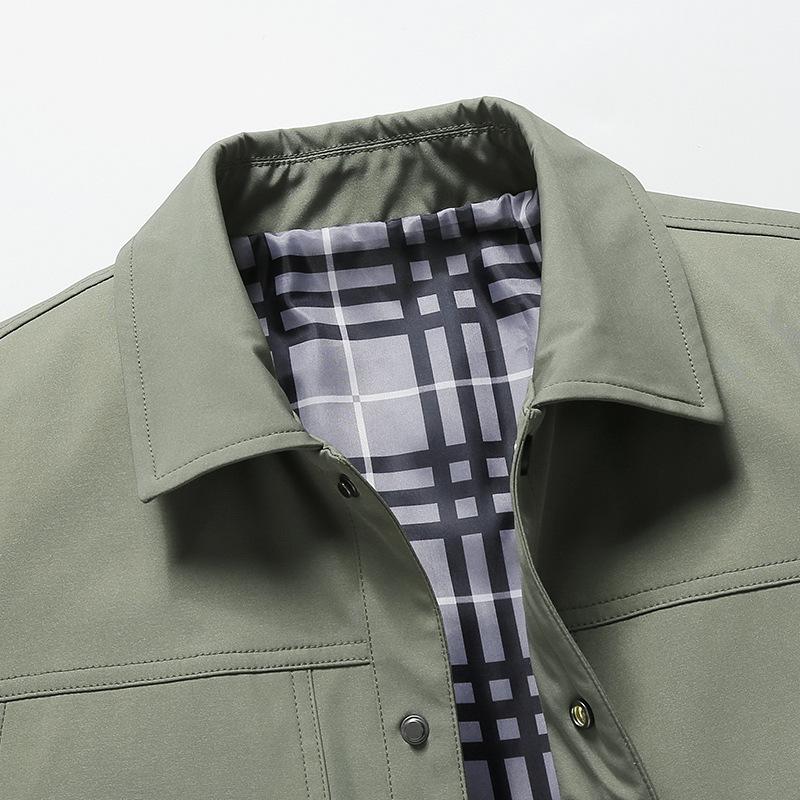 Spring Men's High-End Slim Fit Workwear Jacket