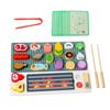 Cooking Experience Wooden Barbecue Toy Simulation Food Pretend Play Set  Play House