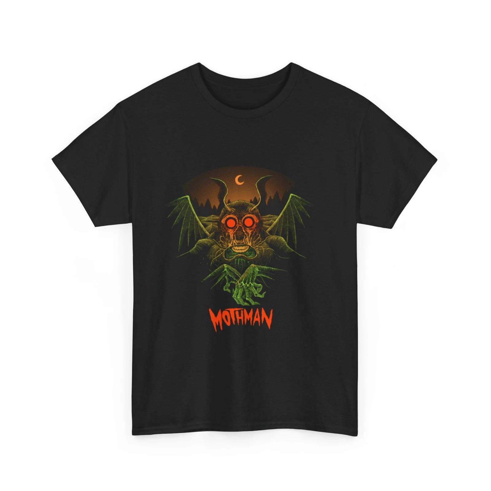 Mothman T Shirt | Moth man | Mothman Shirt | Cryptid Shirt | Mothman Tshirt | N 2XL