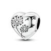 New 925 Silver Circular Heart Shape Friendly Embrace Pray Charms Beads For Women Fit Bracelet DIY Jewelry Gift
