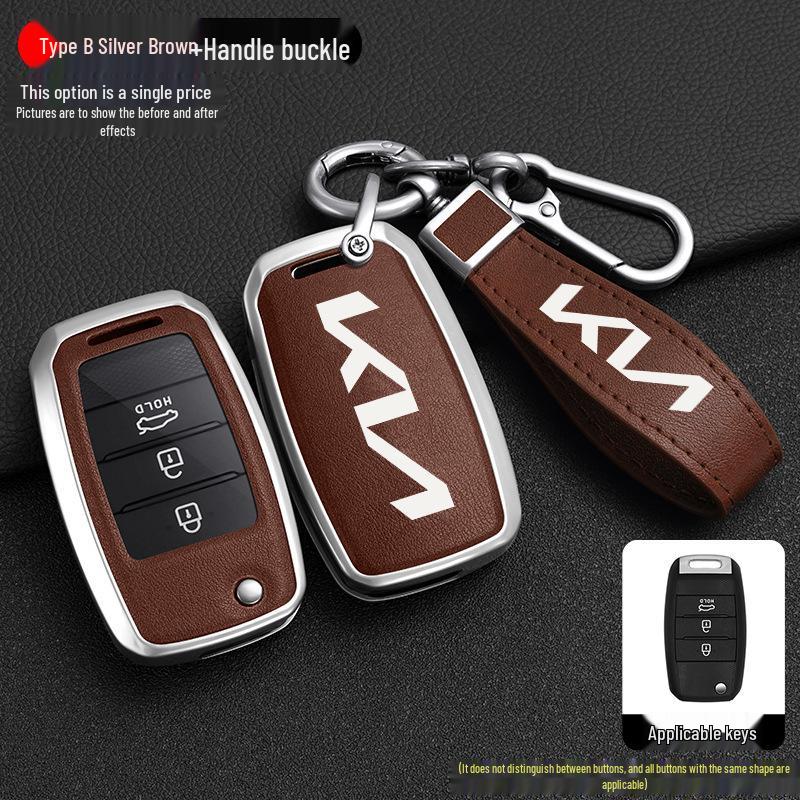 Kia Key Cover for K3, Sportage, K5, K2, KX5, K4, Seltos, KX3, KXCross, KX3, Huan Chi