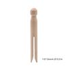 Wood Clothes Pegs Washing Line Laundry Clip Food Clips Craft Garment Pin Multi-functional Accessory for Room Kitchen