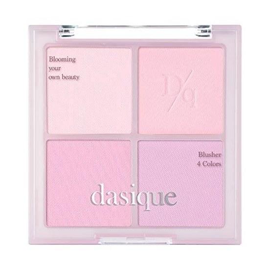 Official Daisy K Blending Mood Cheek Blush Palette 4 Color Blusher Warm Tone Cool (02 Blending)