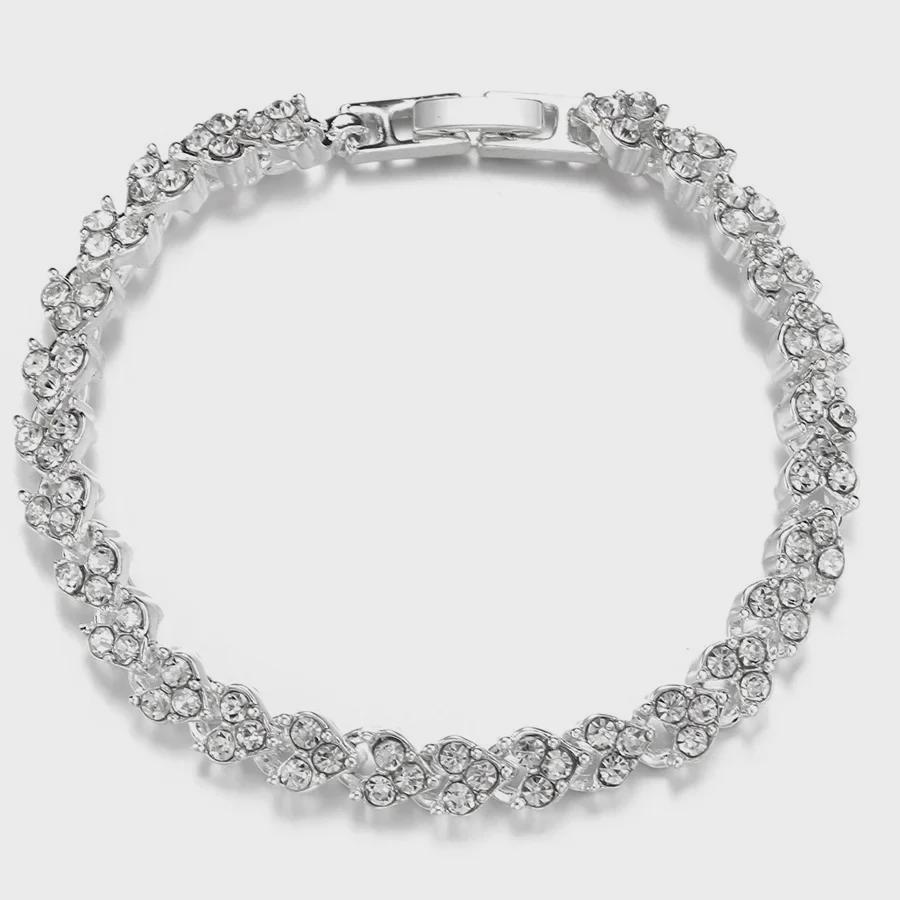 "Korean Romantic Double-Layer Diamond Star Bracelet"