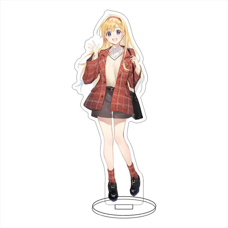 

Anime m Getting Married To A Girl I Hate in My Class Acrylic Figures Stand Model Plate Keychain Fans Gift Display Desk Decor