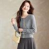 Srcr Women's 42-Count Ultrafine Wool Knit Cardigan