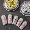 Nail Art Jewelry, Japanese Tableware, Gold And Silver Spoons And Forks Diy Metal Nail Jewelry