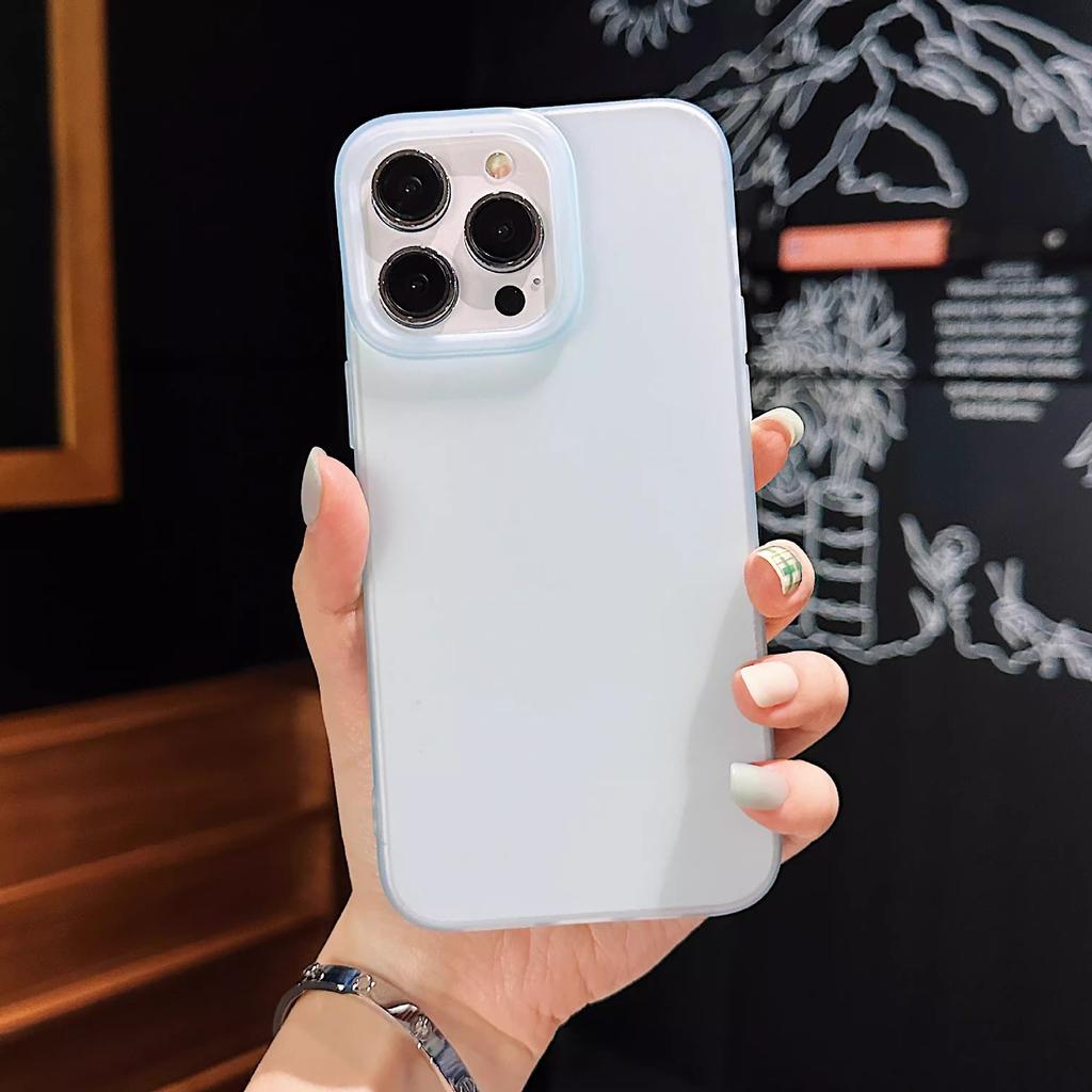 Applicable to iPhone11promax mobile phone case jelly color matte Apple 11 ultra-thin tpu all-inclusive sheath X