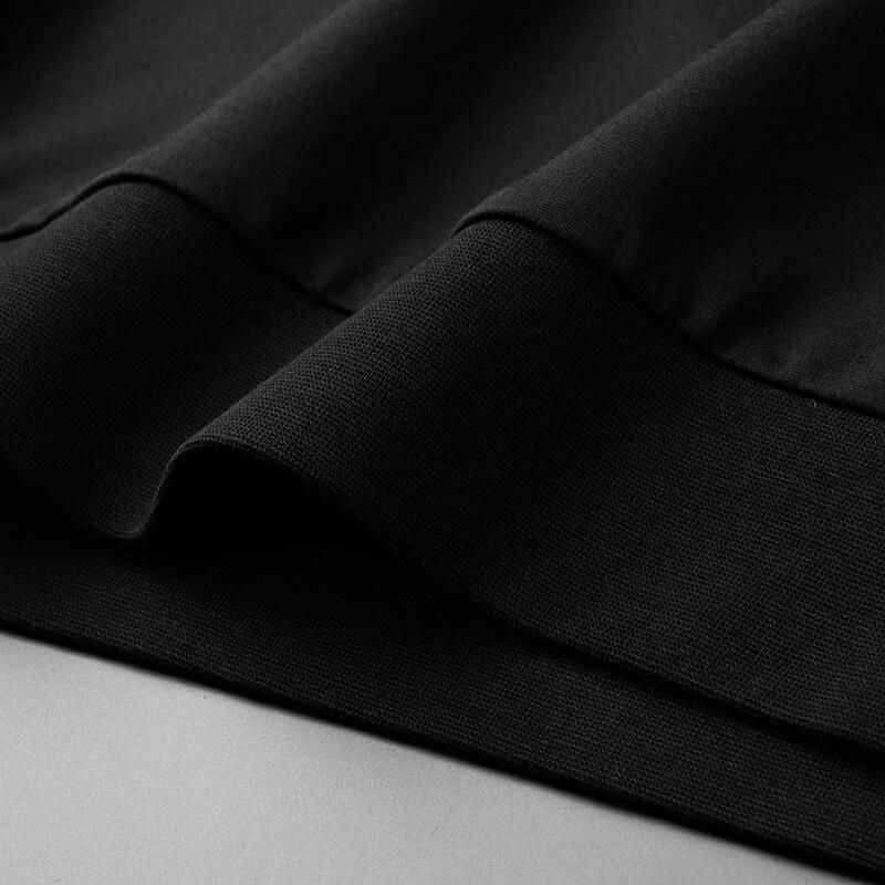 De Bin Ze Men's Plus Size Letter Print Long Sleeve Sweatshirt