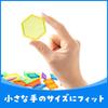 Odoorgames 140 Translucent Pattern Blocks - Educational Light Table Manipulators and Accessories - Fun and Engaging Geometric Shapes