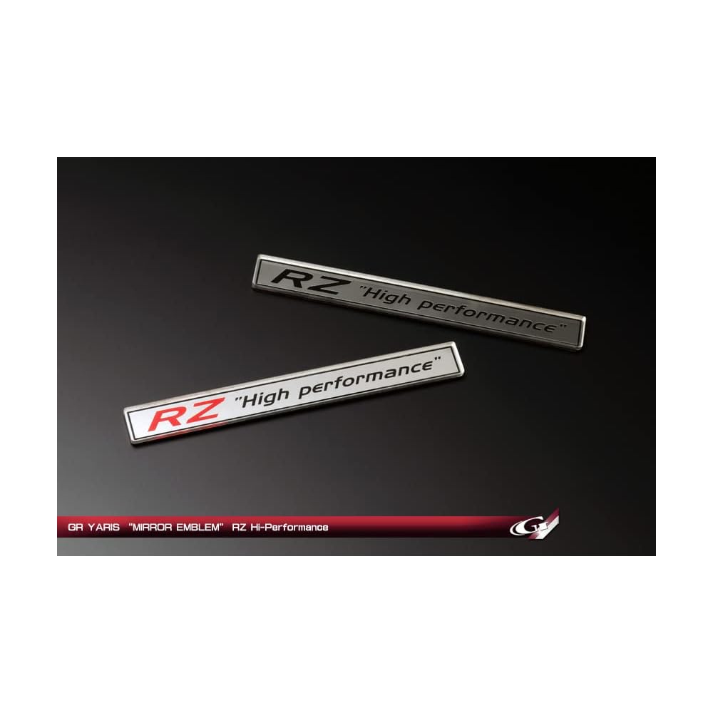 Grazio&Co. GR Yaris Mirror Emblem RZ-Hi Performance Black Black