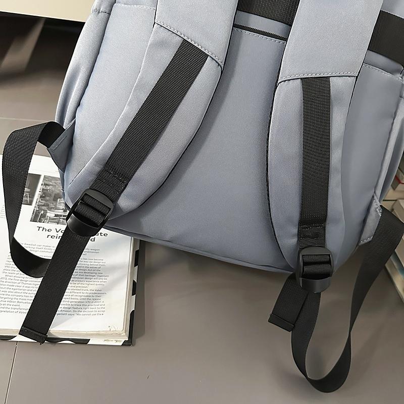 Large Capacity Backpack Couple's Lightweight Travel Backpack Student Schoolbag