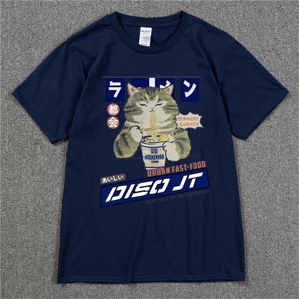 Maglietta Hip Hop da Donna con Gatto Divertente Streetwear Harajuku Maglietta Oversize Estiva a Maniche Corte Maglietta Larga Casual Top Magliette