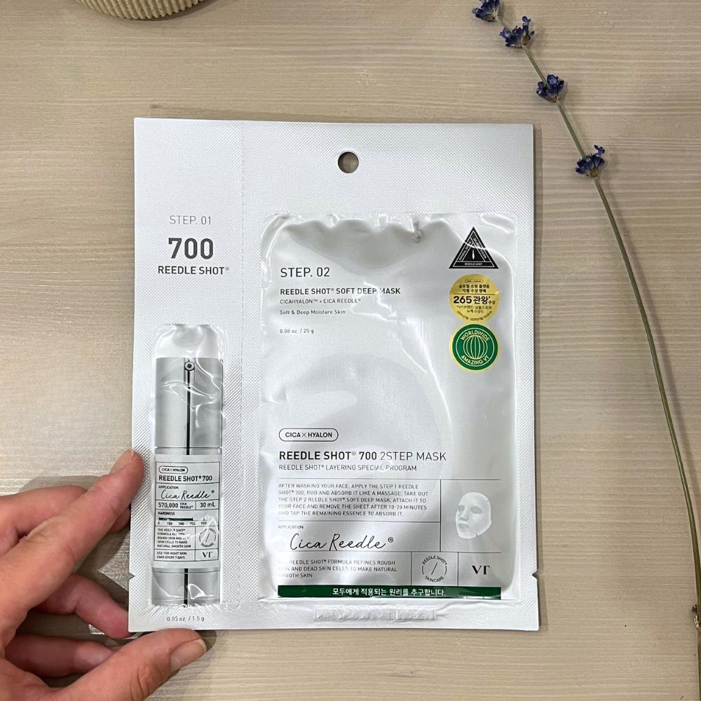 Vt-Mild Reedle Shot 700 2-Step Mask 1Ea