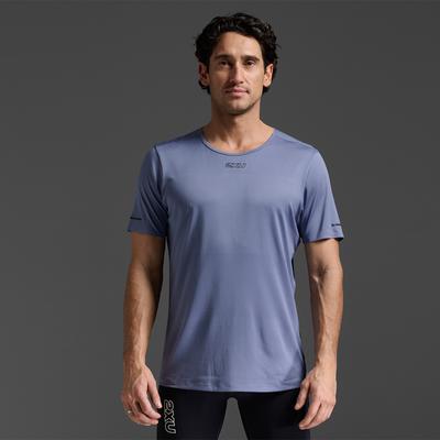 Tutaimjeuyu (Herren) Light Speed Tech Kurzarm-T-Shirt DunkelblauMr7150Abst-Brf