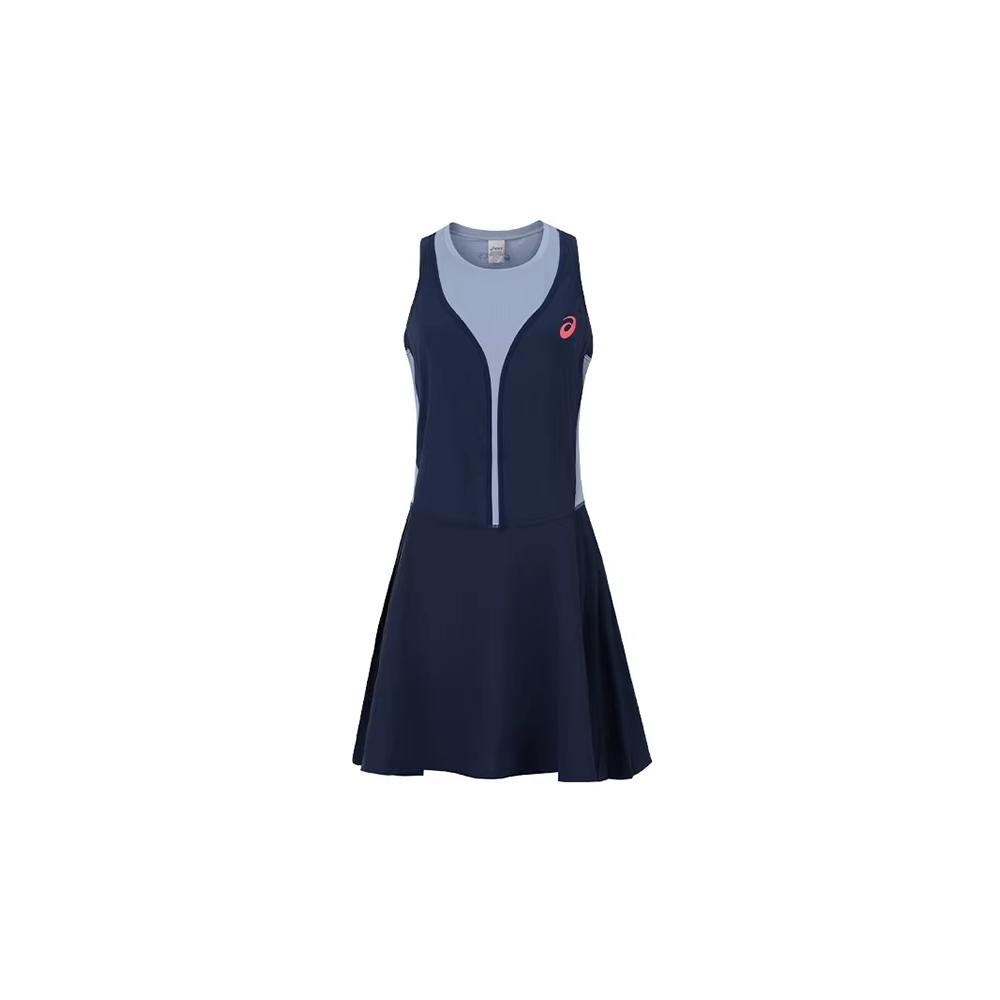 Asics Ss26 Color Block Moisture Wicking Quick Dry Breathable Round Neck Tennis Skirt Women skirts 2042A434-400 M