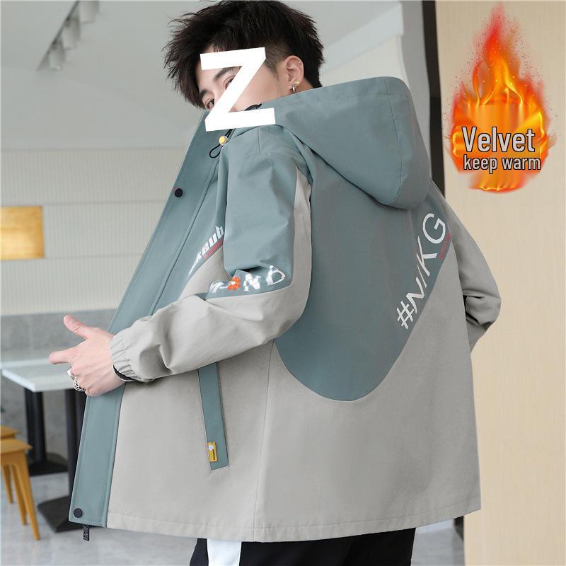 2025 Spring/Autumn Youth Boys' Stylish Casual Jacket for Middle School Students