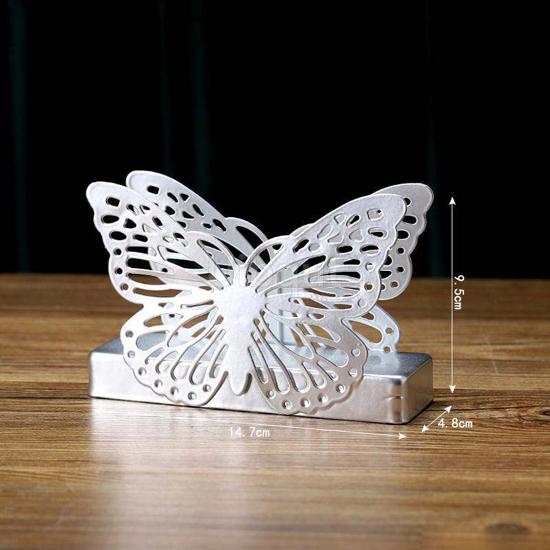 Western restaurant table napkin holder Elegant tissue holder Commercial napkin holder for hotels Creative desktop paperweight