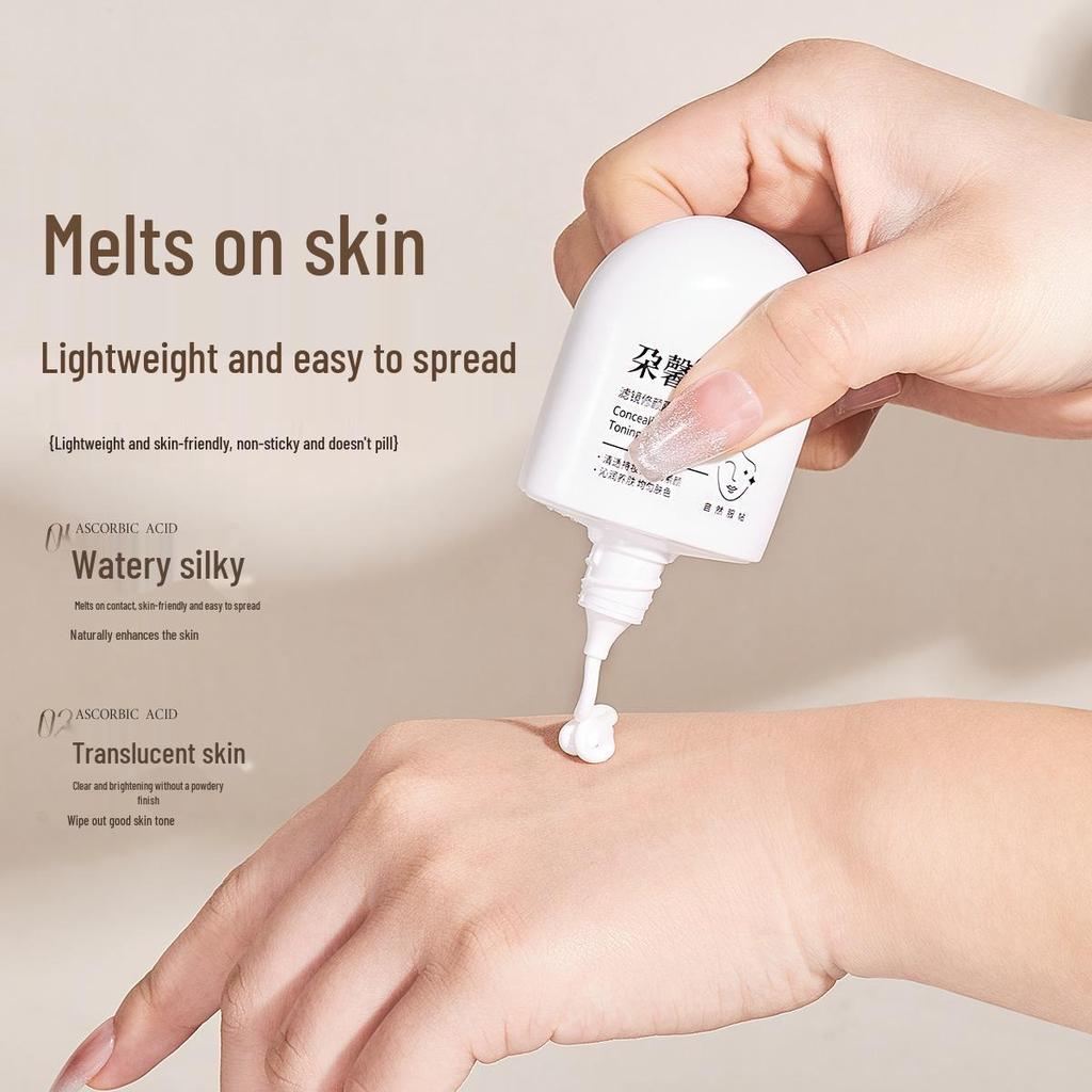 DuoXin Tone-Up Light Concealer: Waterproof, Sweatproof, Creamy, Moisturizing, Tender Skin Cream.