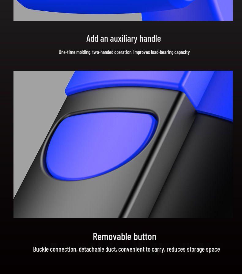 220V Leistungsstarker Industrieller Haartrockner & Staubabsauger