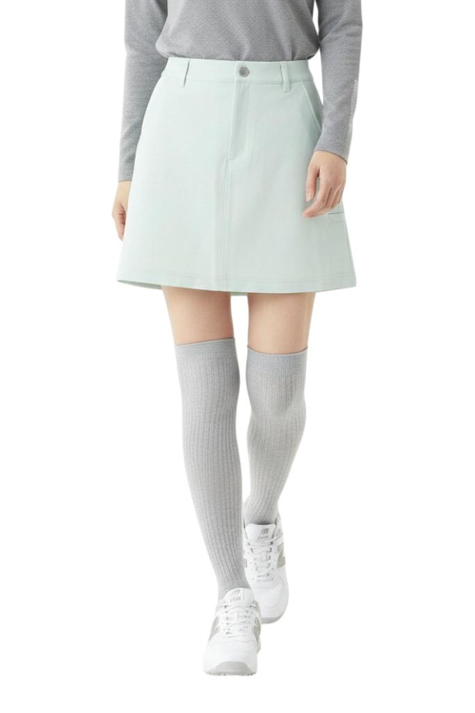 Golf Sweat Skirt MOSS 2 [New Balance] (Stretchable) / Women's / 012-6234507 130_SILVER [L]