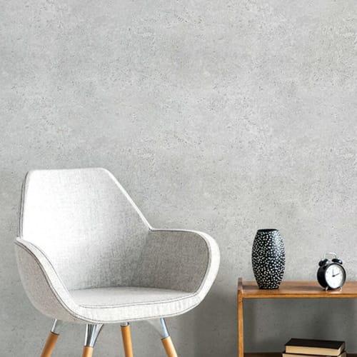 100cm Wide, Thick, 3m Wide Wallpaper Sticker, Peelable, Stylish, Remake Sheet, Concrete Wallpaper, Gray, WL-1658, Room Factory