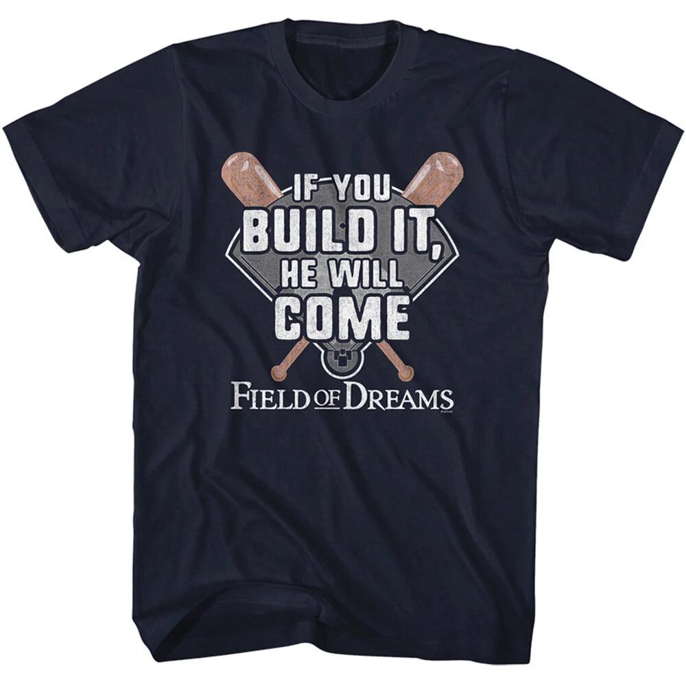 Field Of Dreams Baseball Movie 1989 If You Build It He Will Come Men s T Shirt 3XL