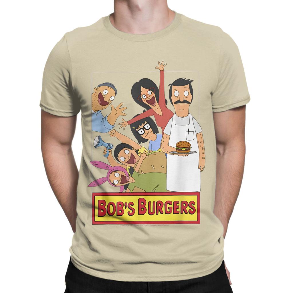 Graphic Printed B-Bob Burgers Thanksgiving Song  T Shirt for Men Women Happy Thanksgiving Cotton T-shirts Short Sleeve Clothing