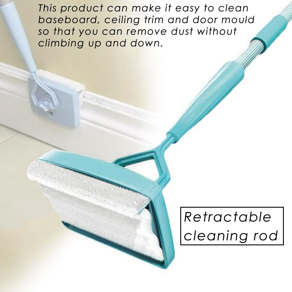 Retractable Handle Cleaning Bar New Household Cleaning Mop Handle Cleaning Rod Bathroom Cleaning Supplies